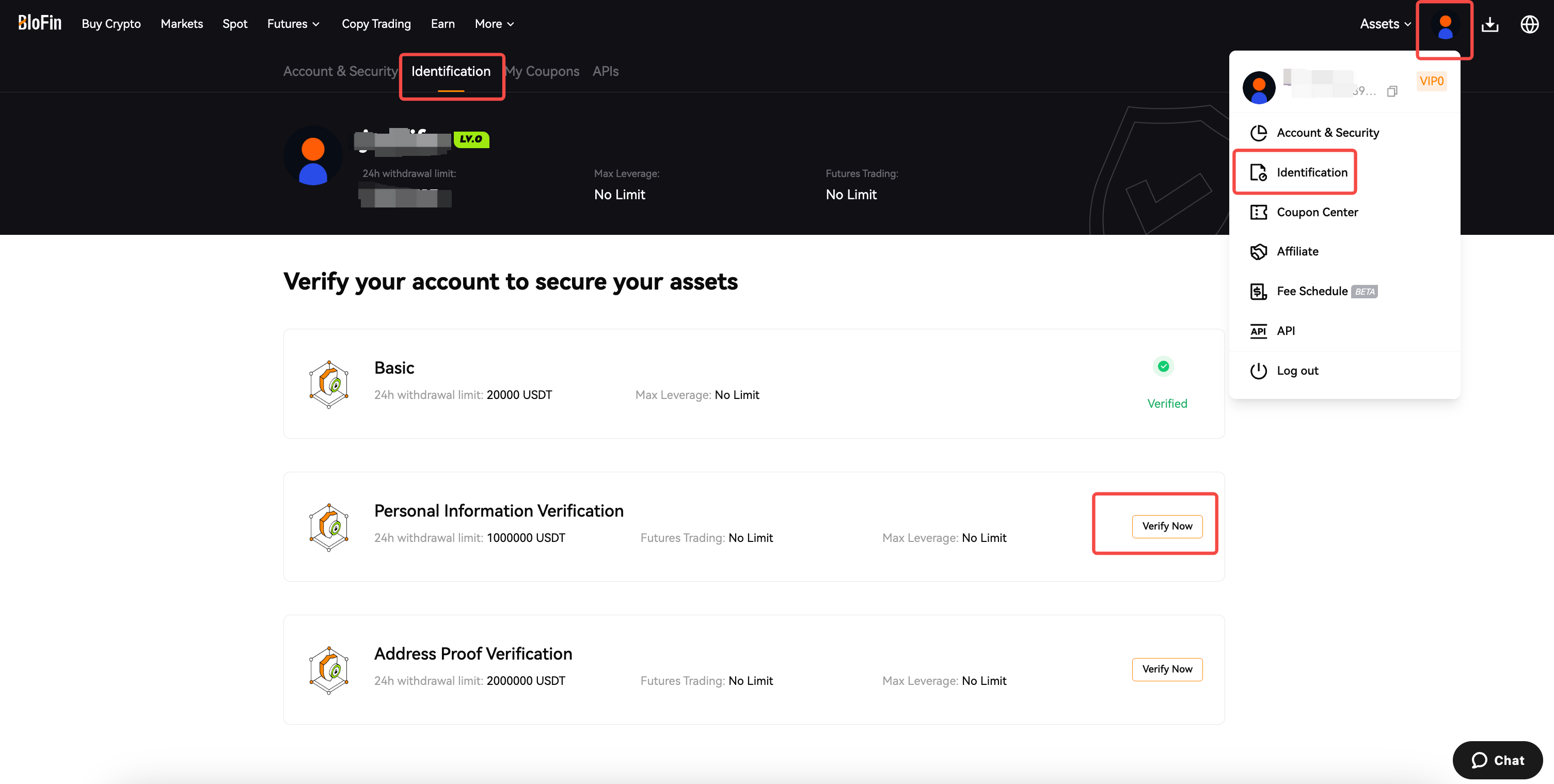 How to Complete Identity Verification on BloFin? – Help Center