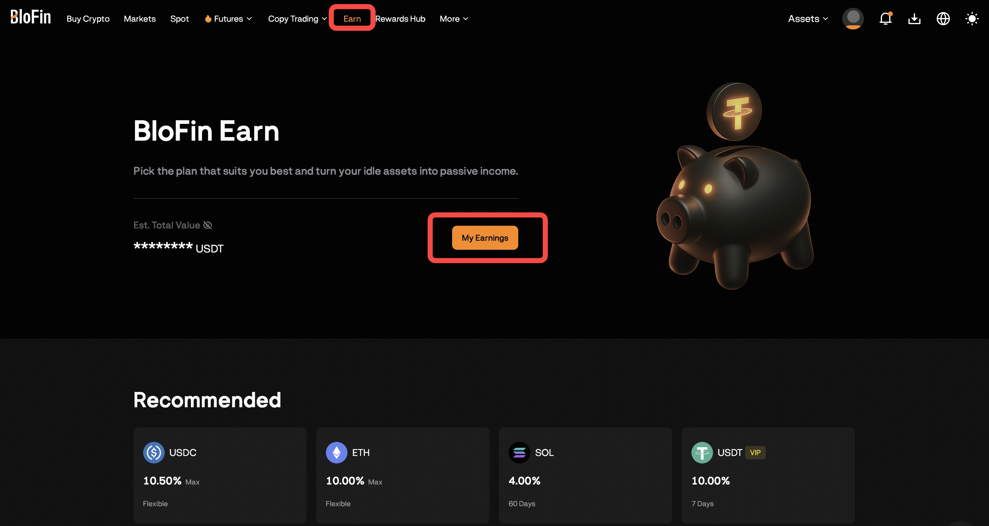 How Do I Redeem My BloFin Earn? – Help Center