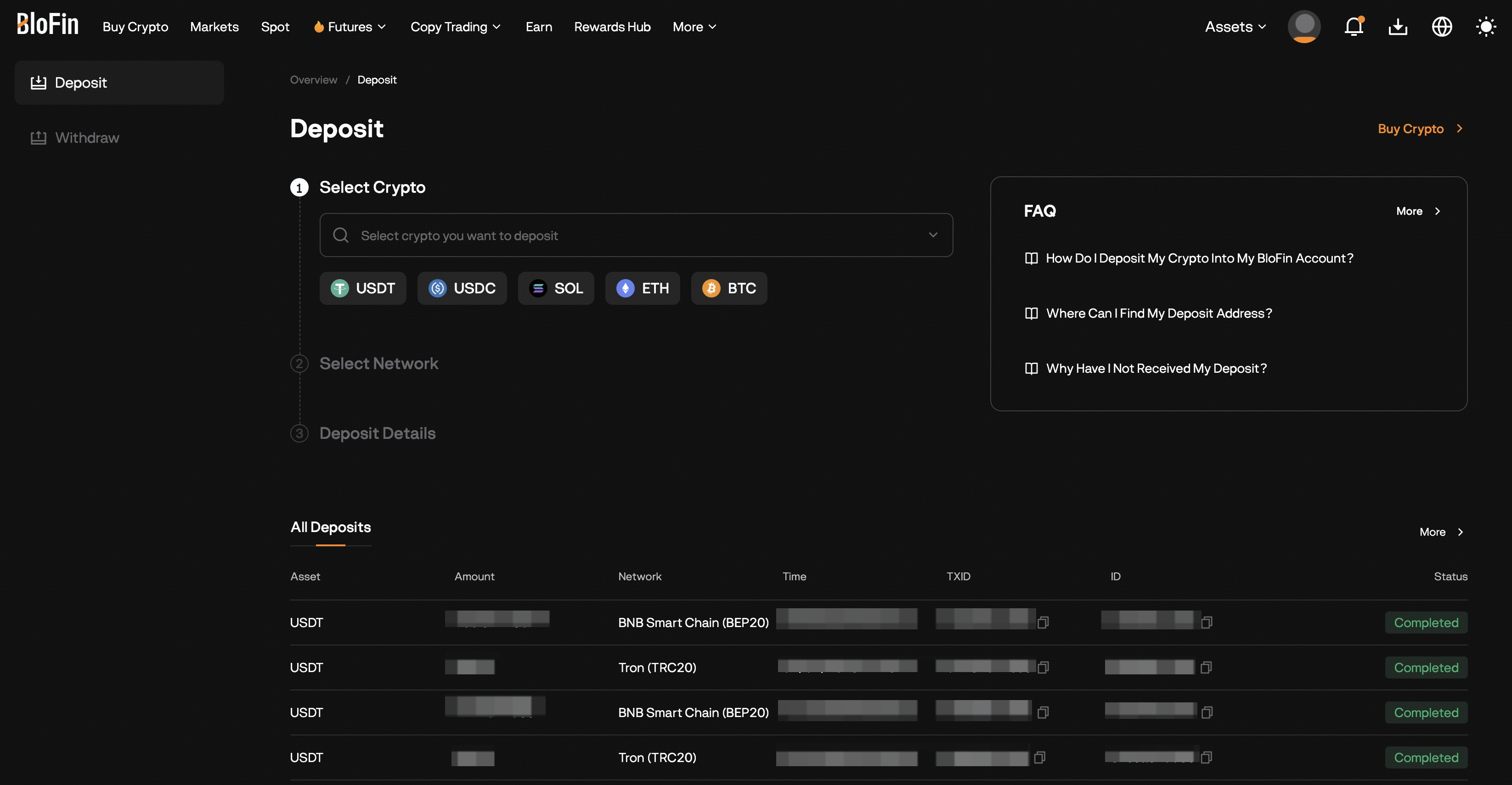 How Do I Check My Deposit History? – Help Center