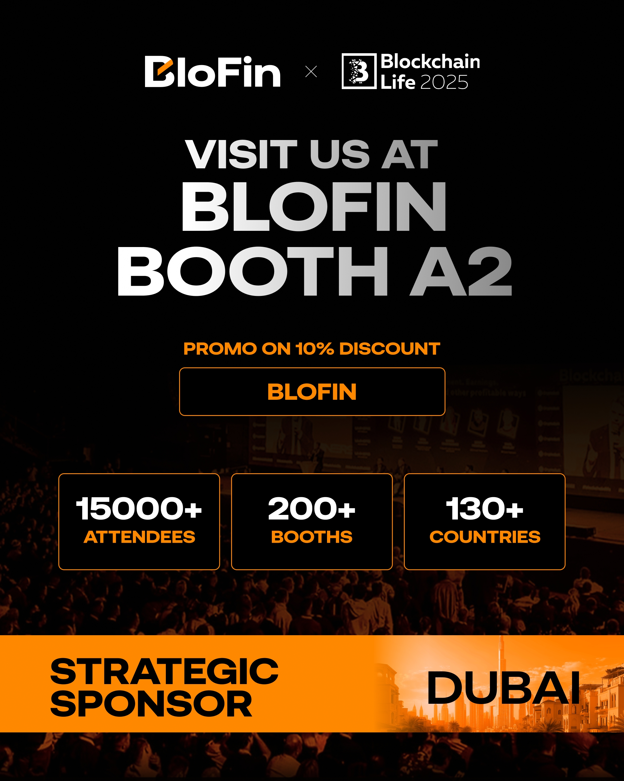 BloFin to Attend Blockchain Life 2025 as Exclusive Sponsor – Help Center
