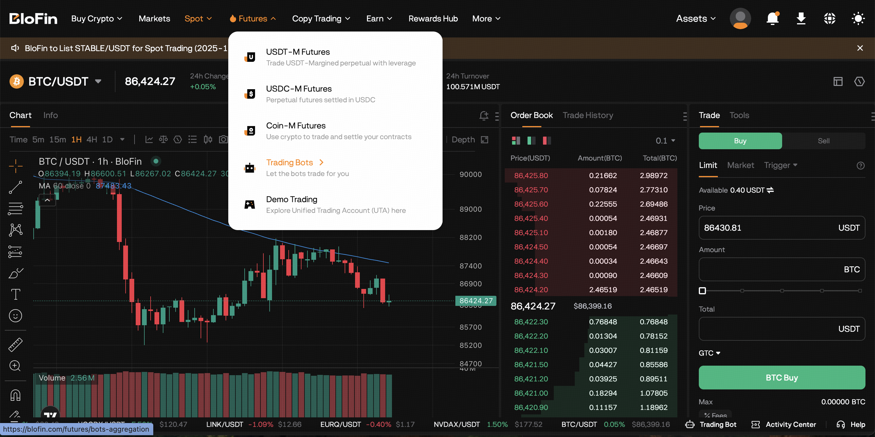 How to Get Started with Spot Grid Bot on BloFin? – Help Center