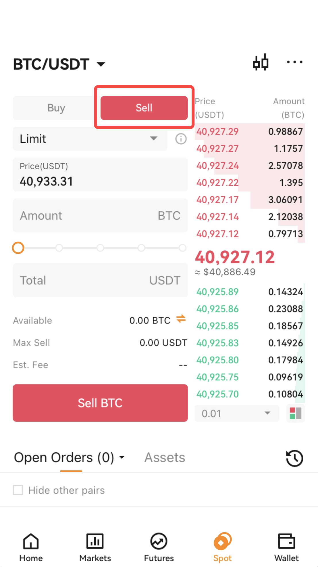 How to Trade Spot on BloFin? – Help Center