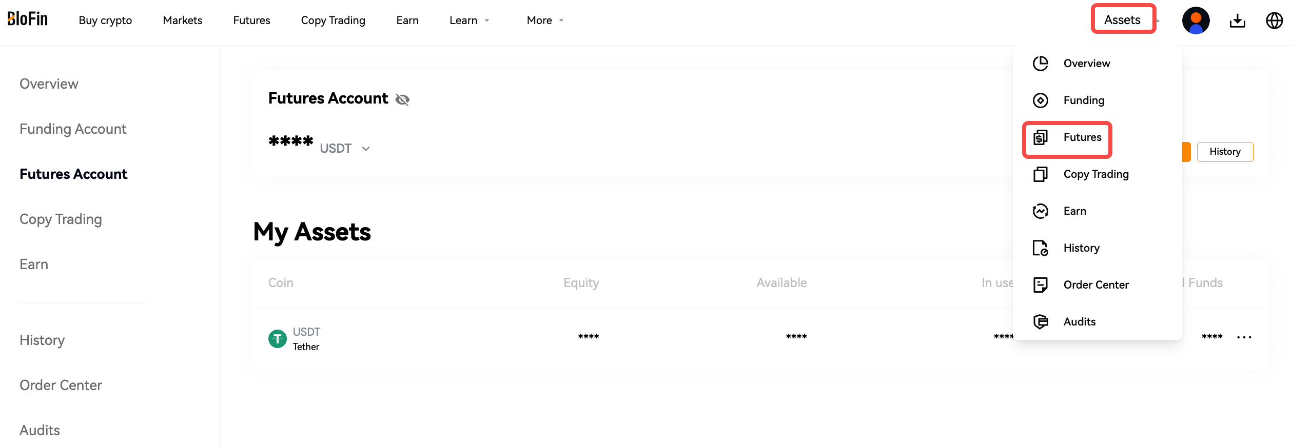 BloFin Futures Trading